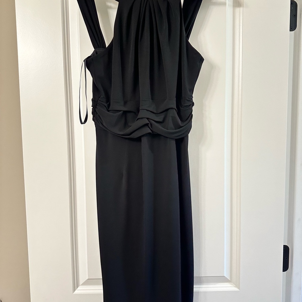 David Meister Black Cocktail Dress 4